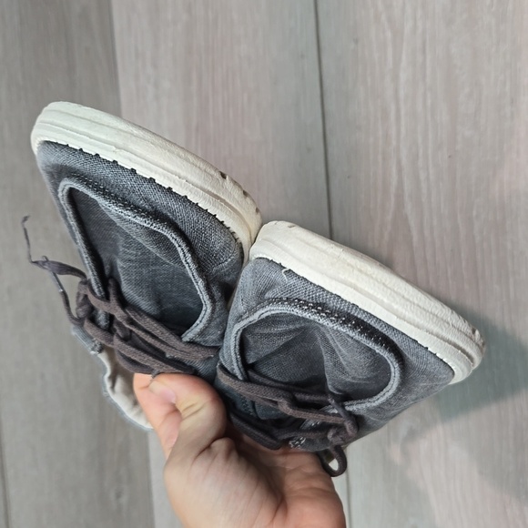 Hey Dude Womens Wendy Chambray off white Loafer Slip on shoes sz 8 - Picture 3 of 10